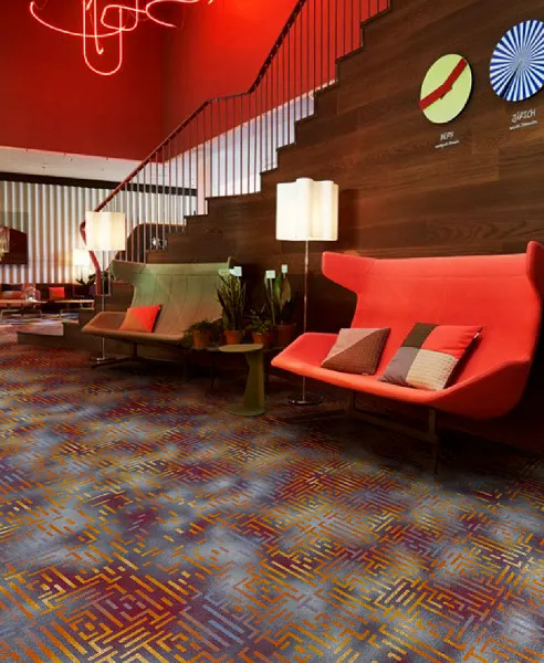 Customized printed axminster carpets for hotel projects (5)